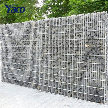 Galfan soldado con autógena revestido Gabion Box Wire Mesh